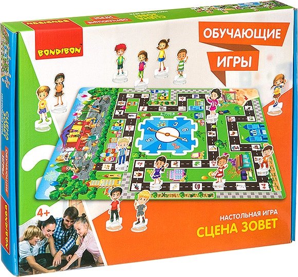 Развивающая игра Bondibon Сцена зовет ВВ3441