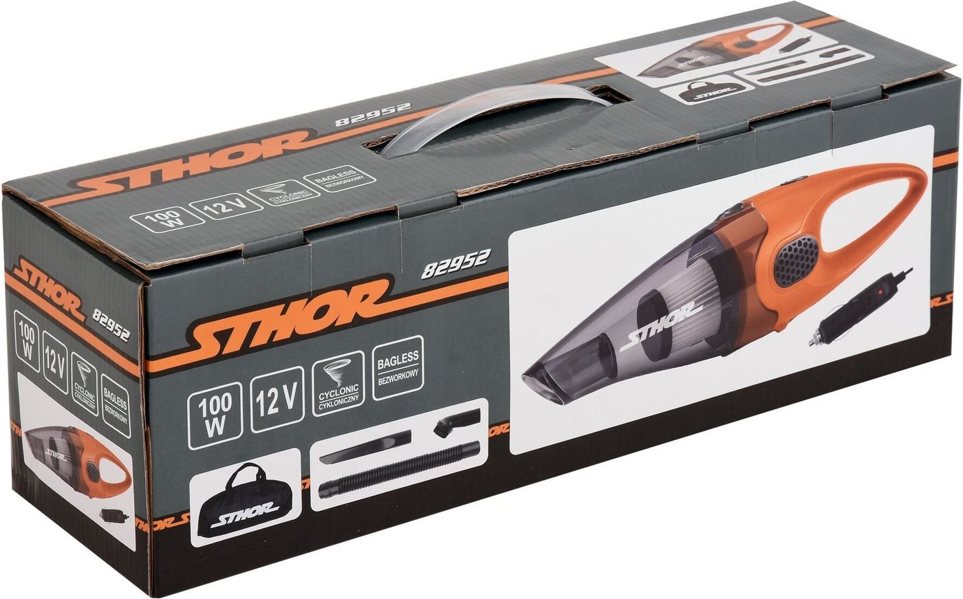 Автомобильный пылесос Sthor 82952