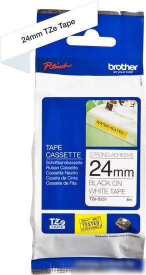 Картридж-лента для термопринтера Brother TZe-S251