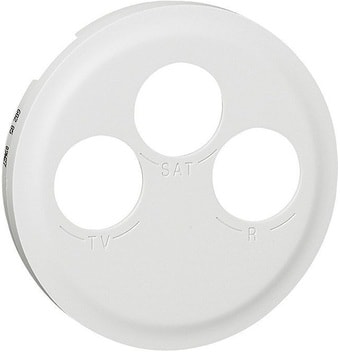 Накладка для TV розетки Legrand Celiane 68285 (Белый)