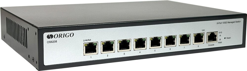 Управляемый коммутатор 2-го уровня Origo OS6208/A1A