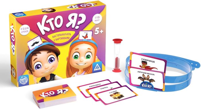 Настольная игра Лас Играс Кто я? 4498061