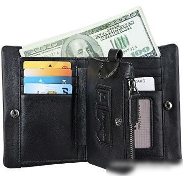 Кошелек EZcase Achilles (черный)