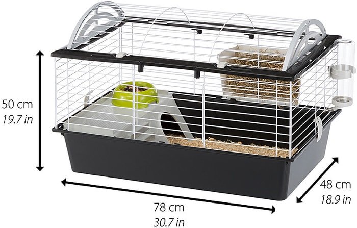 Клетка Ferplast Casita 80 (черный) 57065070