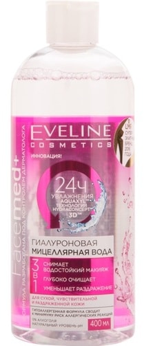 Eveline Cosmetics Facemed + Гиалуроновая 3 в 1 (400 мл)