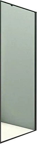 Душевая стенка Veconi 80x195 KP07B-80-01-C4 (стекло прозрачное/черный)