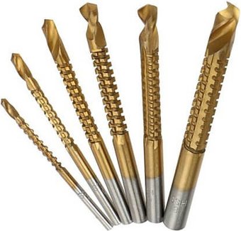 Набор сверл Vertex Tools 0987-3-8 (6шт)