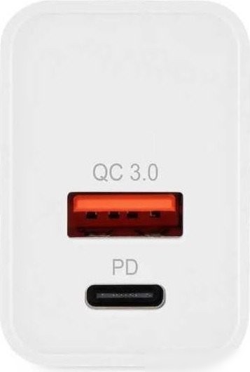 Сетевое зарядное Digma DGW2D (белый)