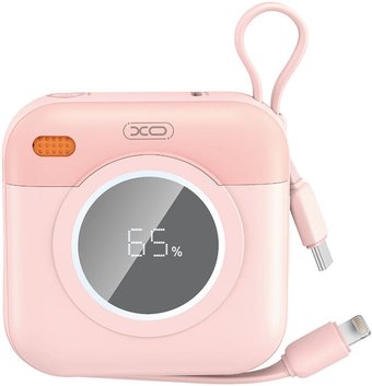 Внешний аккумулятор XO PR258 10000mAh (розовый)