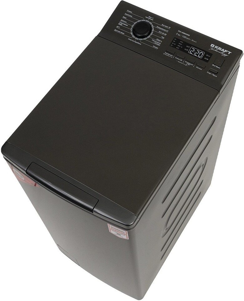 Стиральная машина с вертикальной загрузкой Kraft TCH-UMD8305G