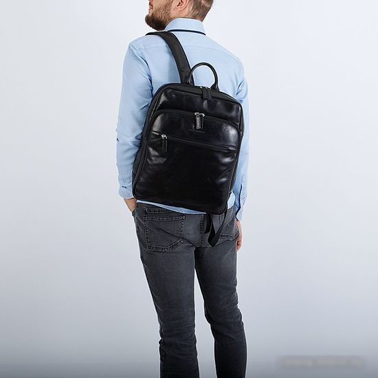 Городской рюкзак Francesco Molinary 513-13079-3-014BLK