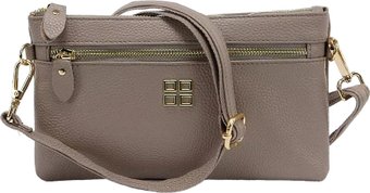 Женская сумка Poshete 886-1527-LCF (кофе)
