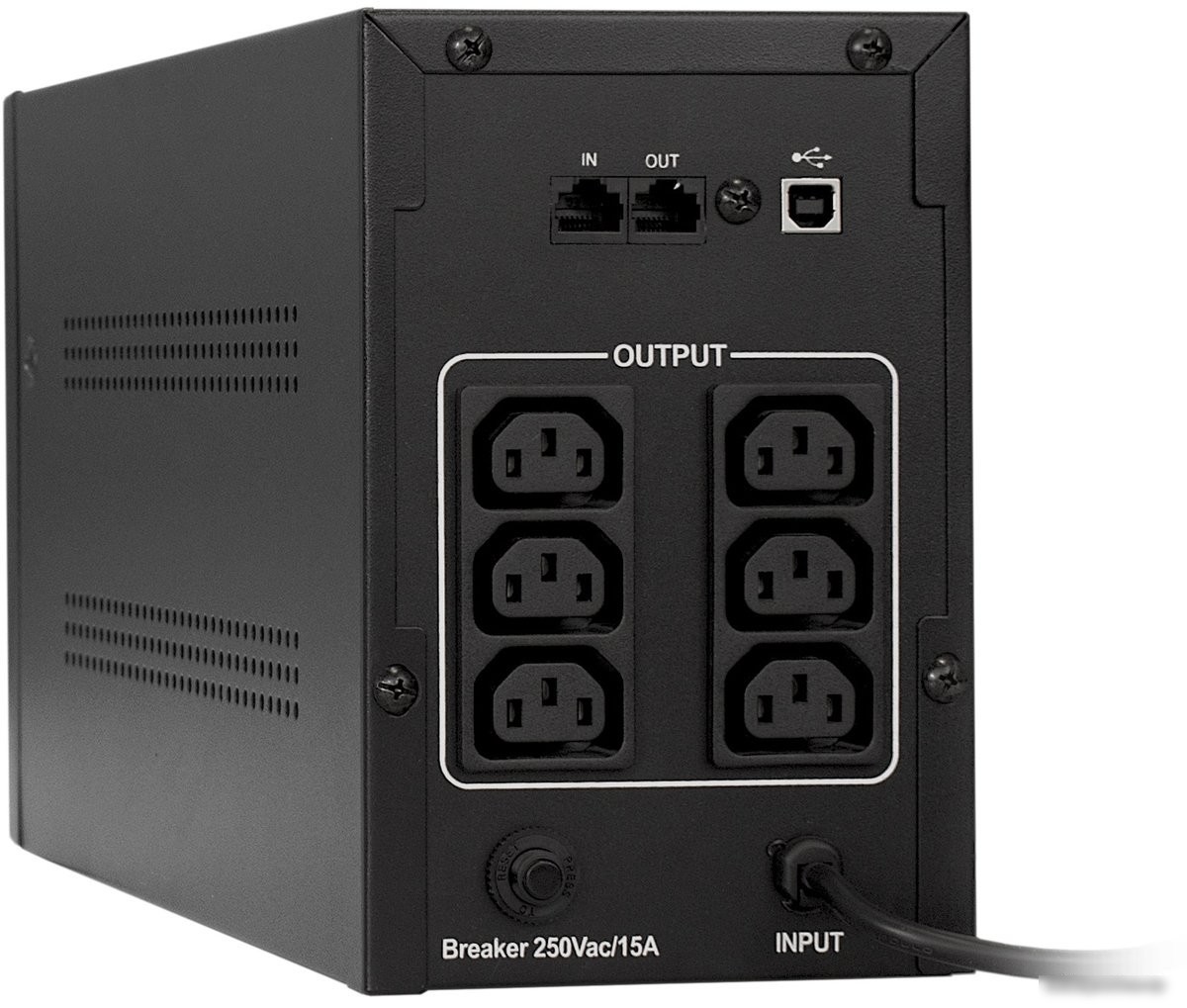 Источник бесперебойного питания ExeGate SpecialPro Smart LLB-1000.LCD.AVR.C13.RJ.USB