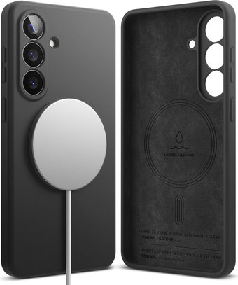Чехол для телефона Ringke Silicone Magnetic для Galaxy S26 Plus (Black)