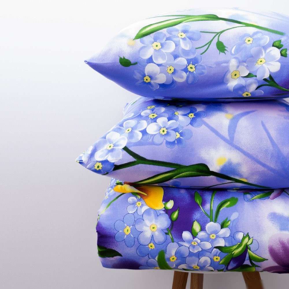 Евро комплект постельного белья Василиса Delight Евро 70x70 3925/1