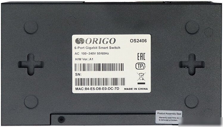 Управляемый коммутатор 2-го уровня Origo OS2406/A1A