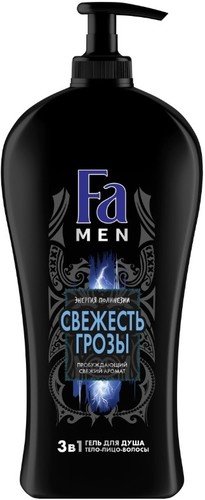 Fa Гель для душа Men свежесть грозы 3 в 1 750 мл