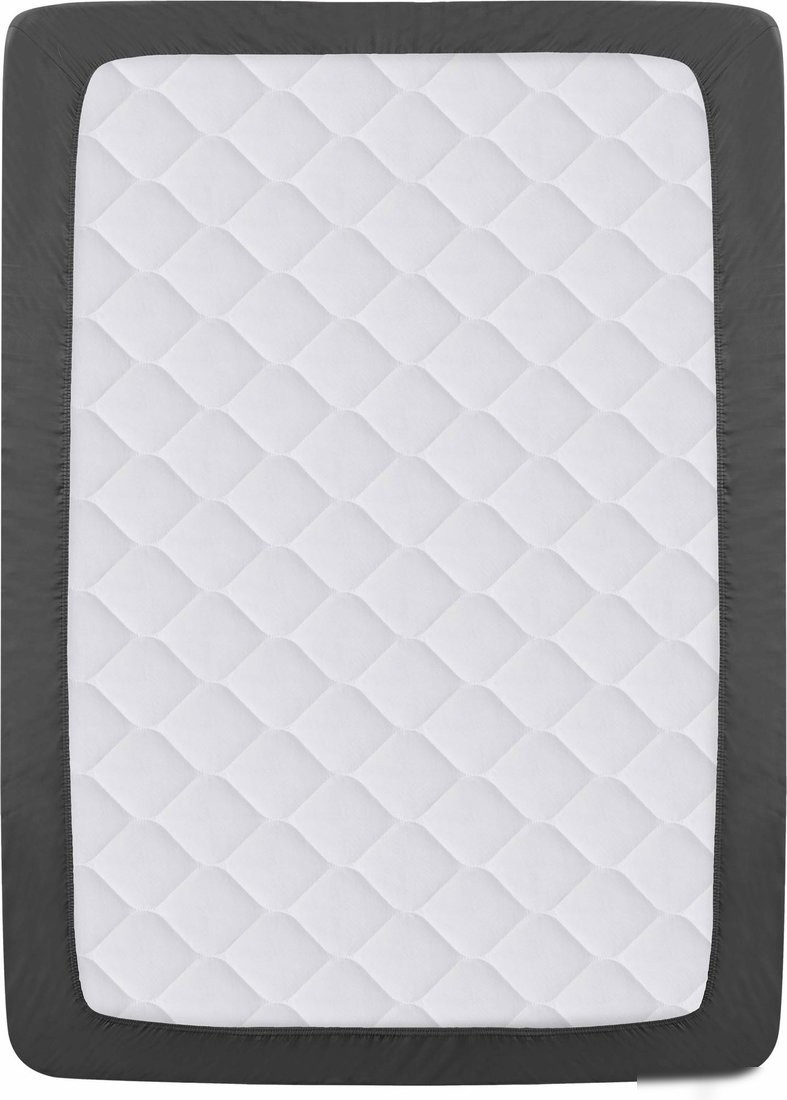 Постельное белье DO&CO Soft на резинке 180x200x30 12123 (антрацит)