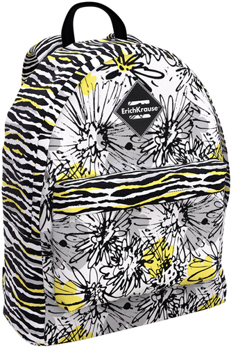 Городской рюкзак Erich Krause EasyLine 17L Zebra Flower 51716