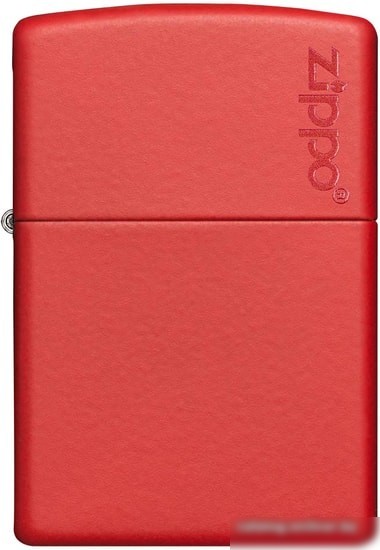 Зажигалка Zippo Red Matte Zippo Logo 233ZL-000051