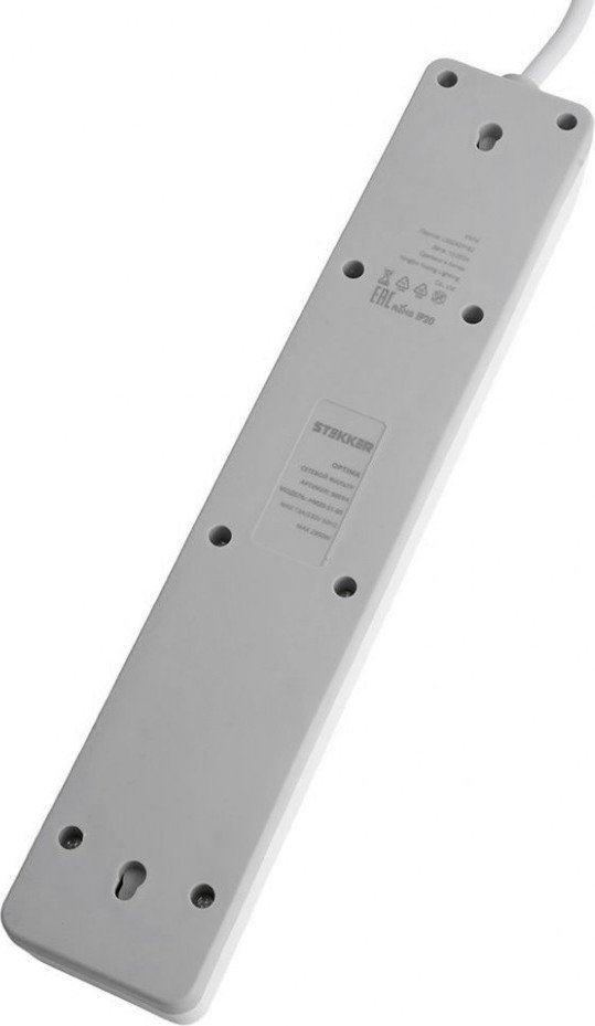 Сетевой фильтр Stekker HM20-51-03 50093 (белый)