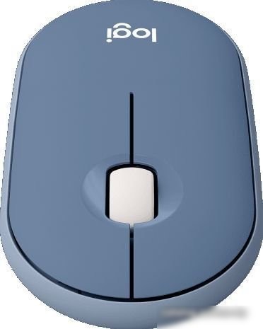 Мышь Logitech M350 Pebble (темно-синий)