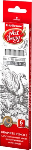 Набор простых карандашей Erich Krause ArtBerry 56080 (6 шт)