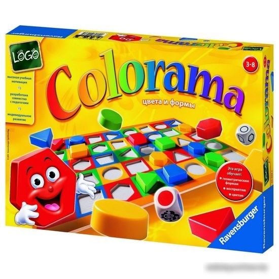 Развивающая игра Ravensburger Колорама 24436
