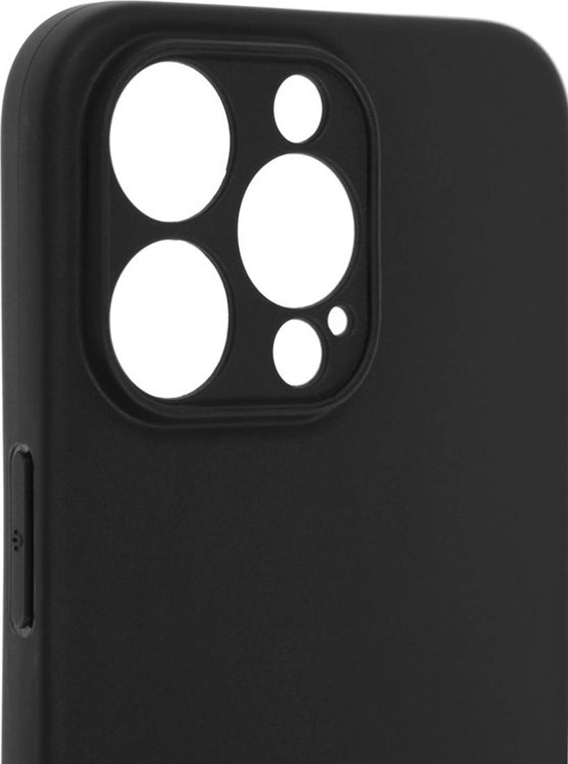 Чехол для телефона BoraSCO Silicone Case для Apple iPhone 15 Pro Max 72415 (черный)
