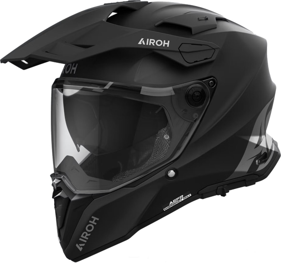 Мотошлем Airoh Commander 2 Color CM211-M (M, черный матовый)