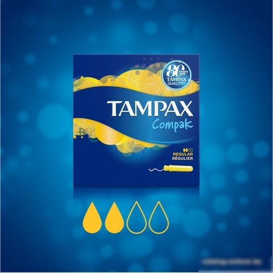 Тампоны с аппликатором Tampax Compak Regular с аппликатором (16 шт)