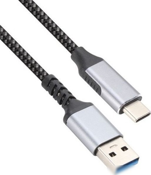 Кабель VCOM CU401M-1M USB 3.2 Gen2 Type-A - USB 3.1 Type-C (1 м, черный)