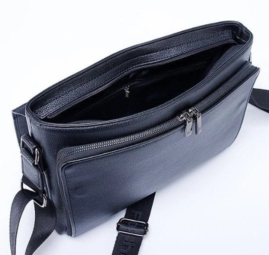 Мужская сумка Poshete 294-9936-3-BLK (черный)