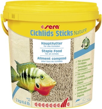 Сухой корм Sera Cichlids Sticks Nature 2 кг