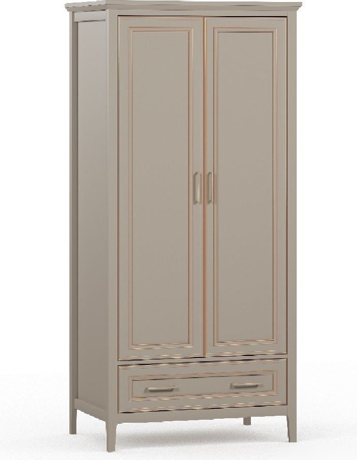 Шкаф распашной Black Red White Classic SZF2D1S/95 (глиняный серый)