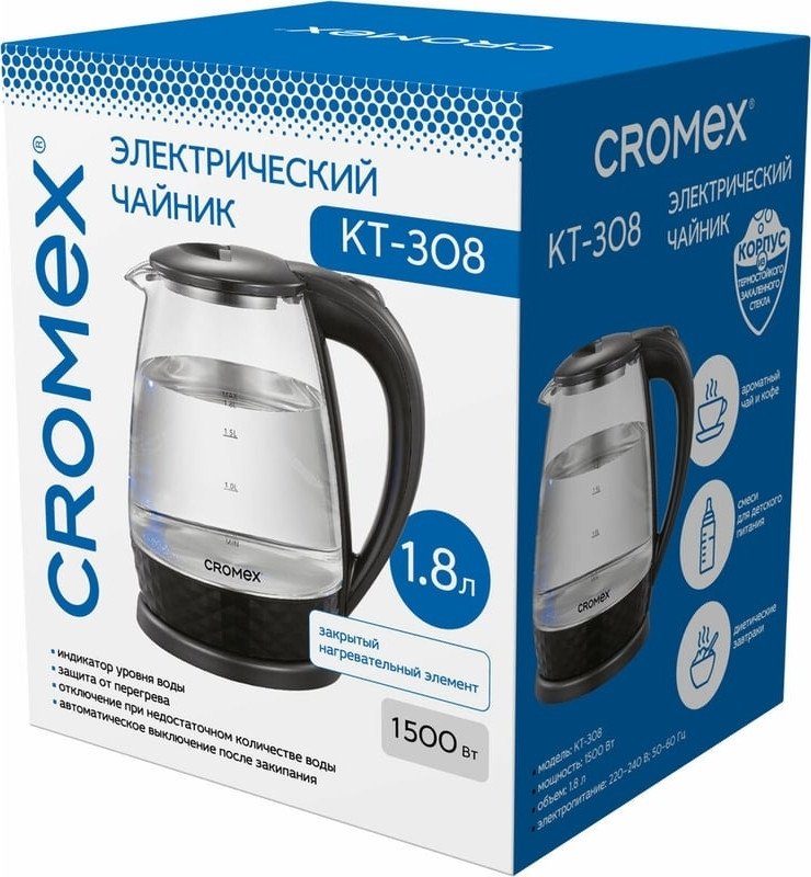 Электрический чайник Cromex KT-308