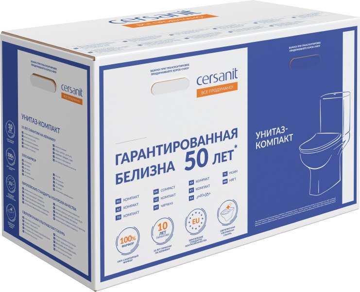 Унитаз напольный Cersanit Melar 031 3/6 DPL EO 64234