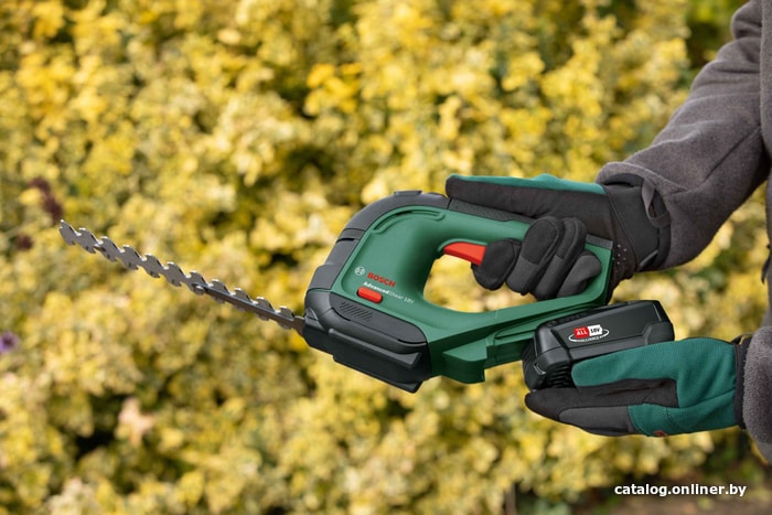 Кусторез + ножницы Bosch Advanced Shear 18V-10 0600857000 (с 1-м АКБ)