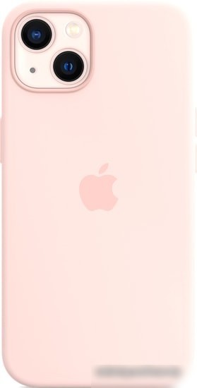 Чехол для телефона Apple MagSafe Silicone Case для iPhone 13 (розовый мел)