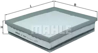 Воздушный фильтр Knecht/Mahle LX3987