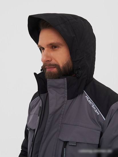 Костюм Huntsman Торнадо -15 Breathable 48-50/170-176 (серый)