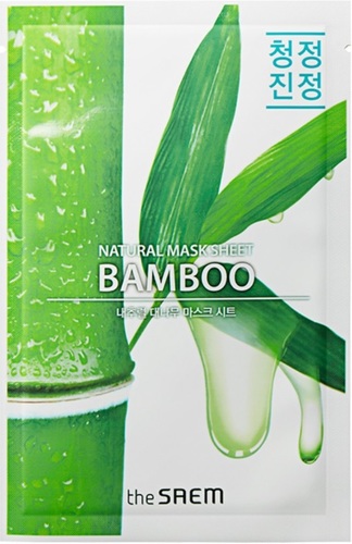 The Saem Маска для лица тканевая The Saem Natural Bamboo (21 мл)