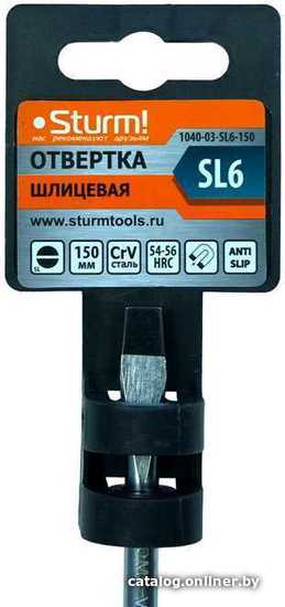 Отвертка Sturm 1040-03-SL6-150