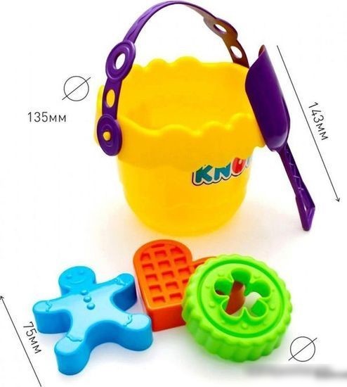 Набор игрушек для песочницы Knopa Коврижка 6532866