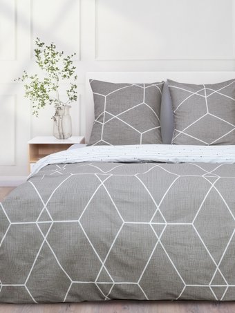 1.5-спальный комплект постельного белья Василиса Delight 1.5сп 70x70 20270/1