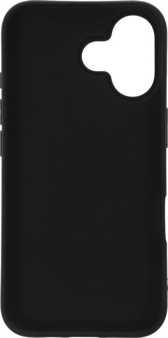 Чехол для телефона BoraSCO Silicone Case для Apple iPhone 16 73513 (черный)