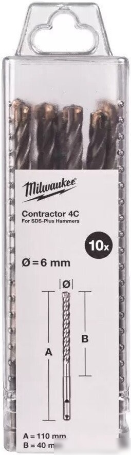 Набор буров Milwaukee 4932498868