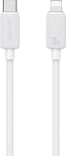 Кабель Usams US-SJ697 USB Type-C - Lightning (2 м, белый)