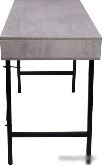 Стол Aks Home Agat 80035 (бетон/черный металл)