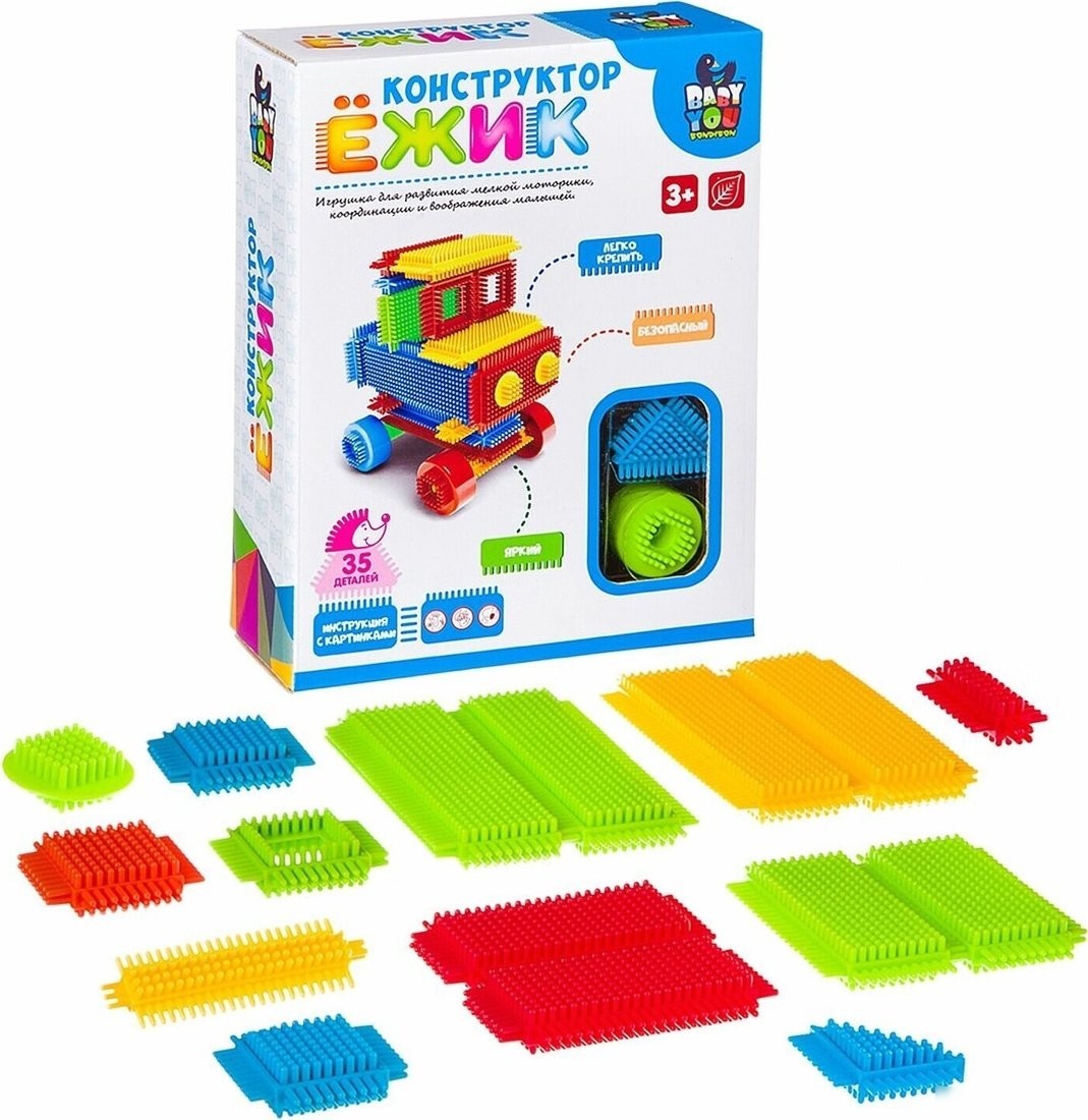Конструктор Bondibon Ежик ВВ2568